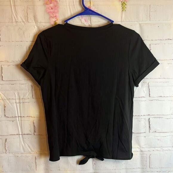 Girls Large Champion Tie Front Cap Sleeve TShirt NWT - Picture 9 of 9